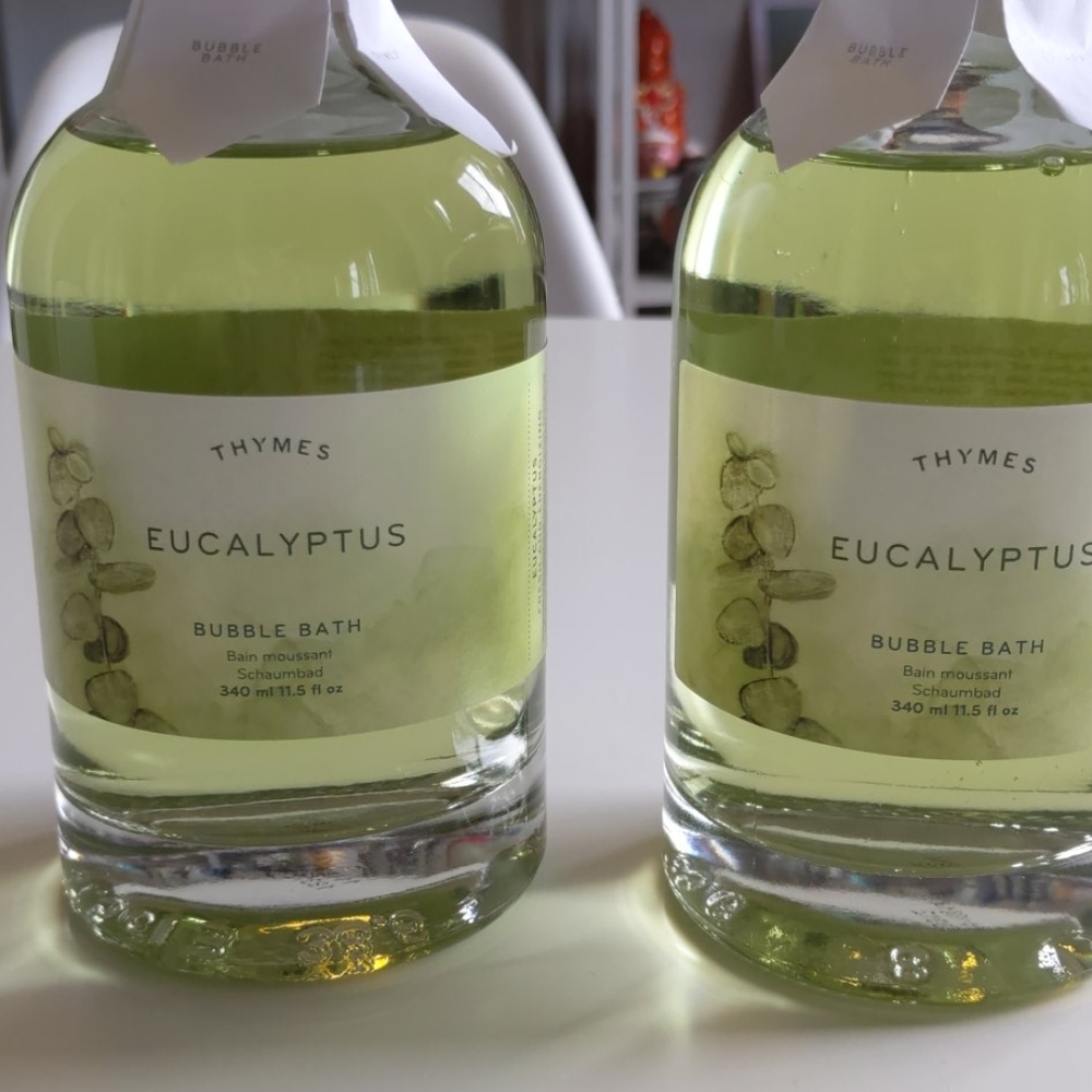 Thymes eucalyptus bubble bath